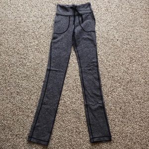 Purple Heathered Lululemon leggings sz 2